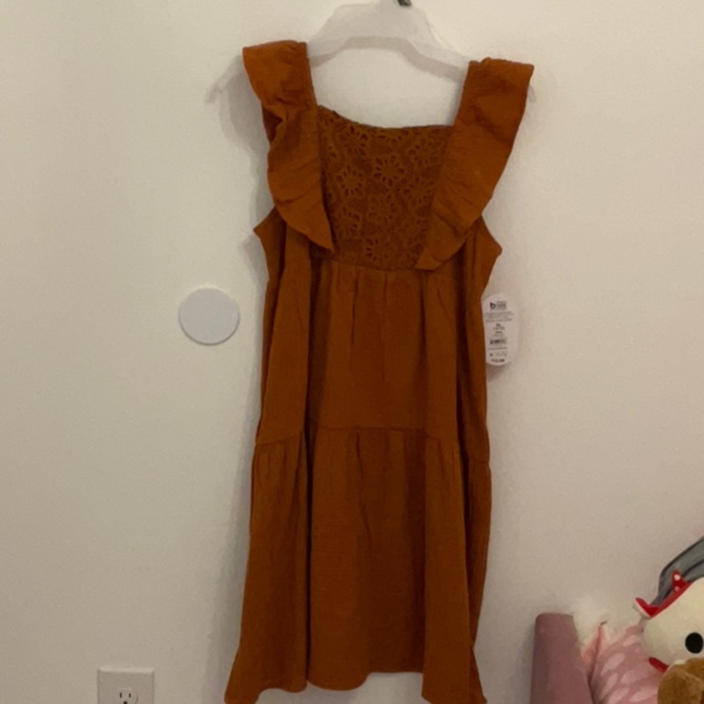 Brown dress